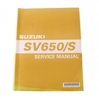 Manuale officina per Suzuki SV 650 S dal 1999 - 99