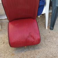 sedili anteriore fiat 500 vecchio modello anni 60 