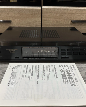 Sintonizzatore SONY ST-S700ES + Manuale originale