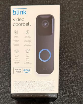 Blink video doorbell