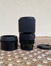 Sigma 105 mm f2.8 dg dn  macro