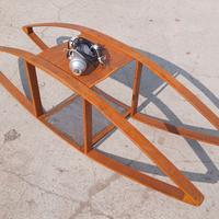 Antico "prete" col suo scaldaletto elettrico