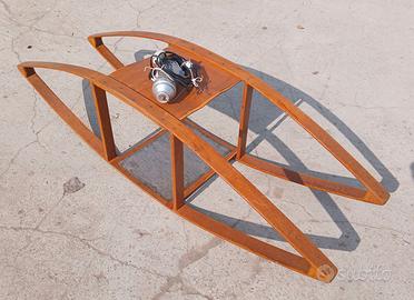 Antico "prete" col suo scaldaletto elettrico