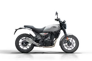 Royal Enfield Guerrilla 450 grigia