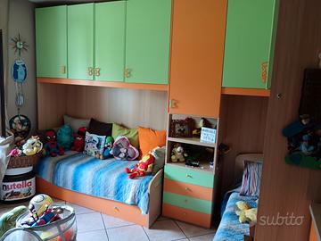 Letto singolo + divano a letto 
