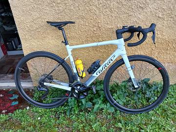 Bici da corsa incidentata