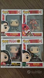 Lotto Funko Pop Disney Mulan