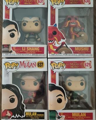 Lotto Funko Pop Disney Mulan