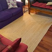 Tappeto in juta naturale