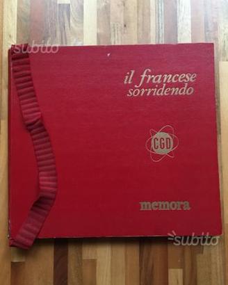 Corso fonografico di francese vintage anni '50