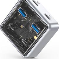 ORICO Hub USB 3.2 Gen2 100cm 4 Porte 10Gbps NUOVO