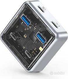 ORICO Hub USB 3.2 Gen2 100cm 4 Porte 10Gbps NUOVO