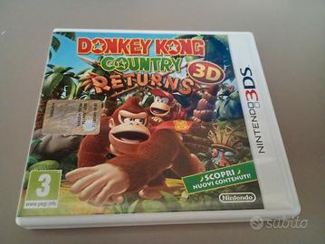 gioco Nintendo 3ds donkey Kong country returns 