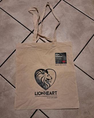 Borsa shopper tote bag San Marco Lionheart