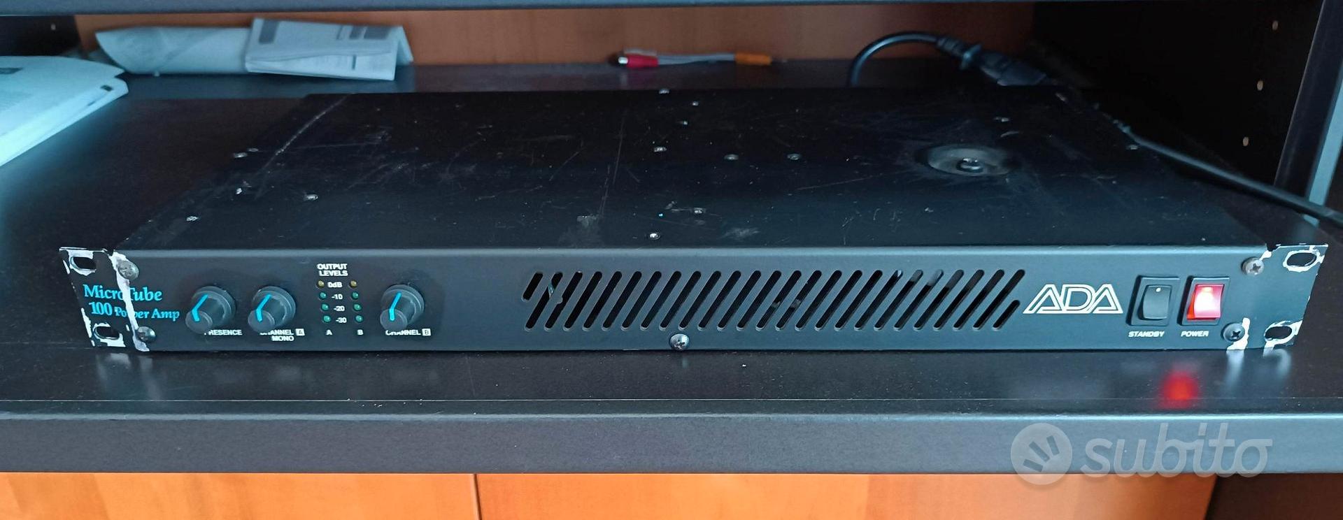 ADA MicroTube 100 Power Amp - Finale Stereo/Mono - Strumenti