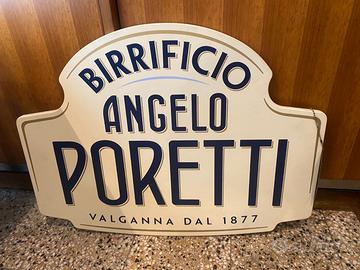 Insegna birrificio Angelo Poretti
