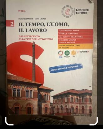 Libro storia il tempo l’iomo il lavoro 1