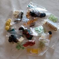 bottoni colorati, bottoni vintage,materiale cucito