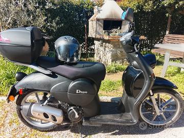 SOLO 400 KM! Benelli Pepe 50 + casco
