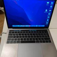 Macbook Pro 13” 2016 256GB 8GB di memoria