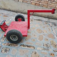 carrello  per motocoltivatore