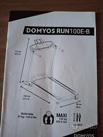 Tapis roulant pieghevole dechatlon