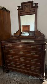 Comò con Specchio Anni 30