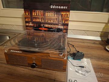 giradischi U-Dreamer con bluetooth