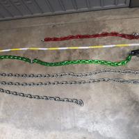 4MT CATENA FERRO GROSSA ZINCATA E ALTRE A 22€