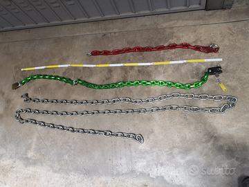 4MT CATENA FERRO GROSSA ZINCATA E ALTRE A 22€