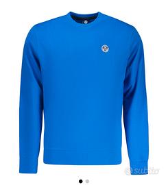 felpa north sails large azzurra