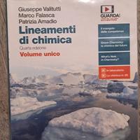 libro "lineamenti di chimica" volume unico