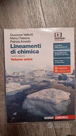 libro "lineamenti di chimica" volume unico