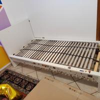 Letto Singolo Ikea Malm + Rete Letto