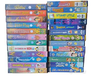 collezione VHS Disney originali