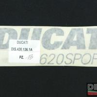 Adesivo carena destra OEM Ducati 620 Sport grigio 