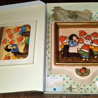 Thun originali carillon Biancaneve con libro fiaba