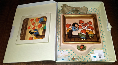 Thun originali carillon Biancaneve con libro fiaba