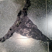 Mutandina nero in pizzo