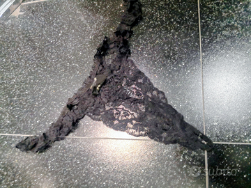 Mutandina nero in pizzo