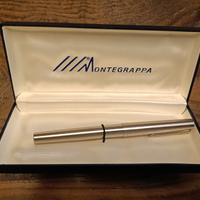 Montegrappa - stilografica acciaio vintage