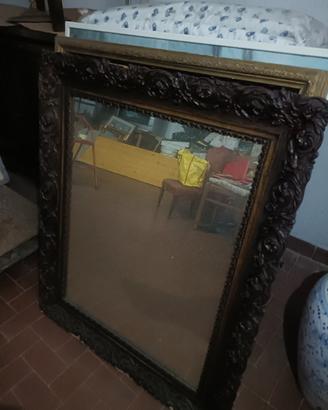 Specchio cornice in legno 