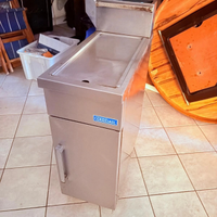 Friggitrice a gas Crociati a 1 vasca