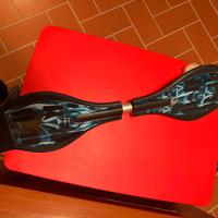 Skateboard a due ruote per ragazzo più protezioni