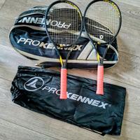 Coppia racchette ProKennex Q5 e borsa Prokennex