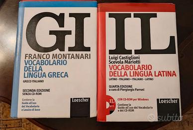vocabolario Latino e Greco