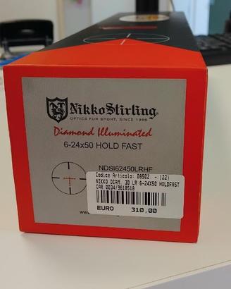 OTTICA PER CARABINIA NIKKO STIRLING 6-24 X50 LR