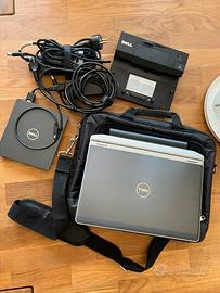 Notebook Dell E6220 con accessori