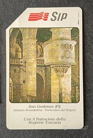 CARTA TELEFONICA SIP TOSCANA SAN GODENZO
