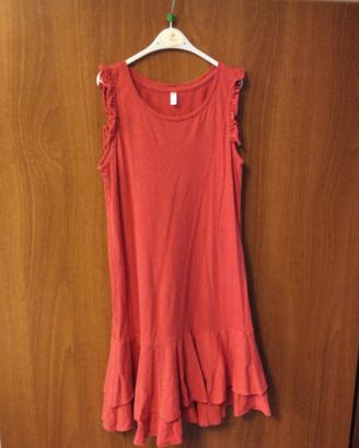 Vestito bimba rosso 